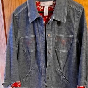 EUC Sag Harbor Sport Denim Jacket